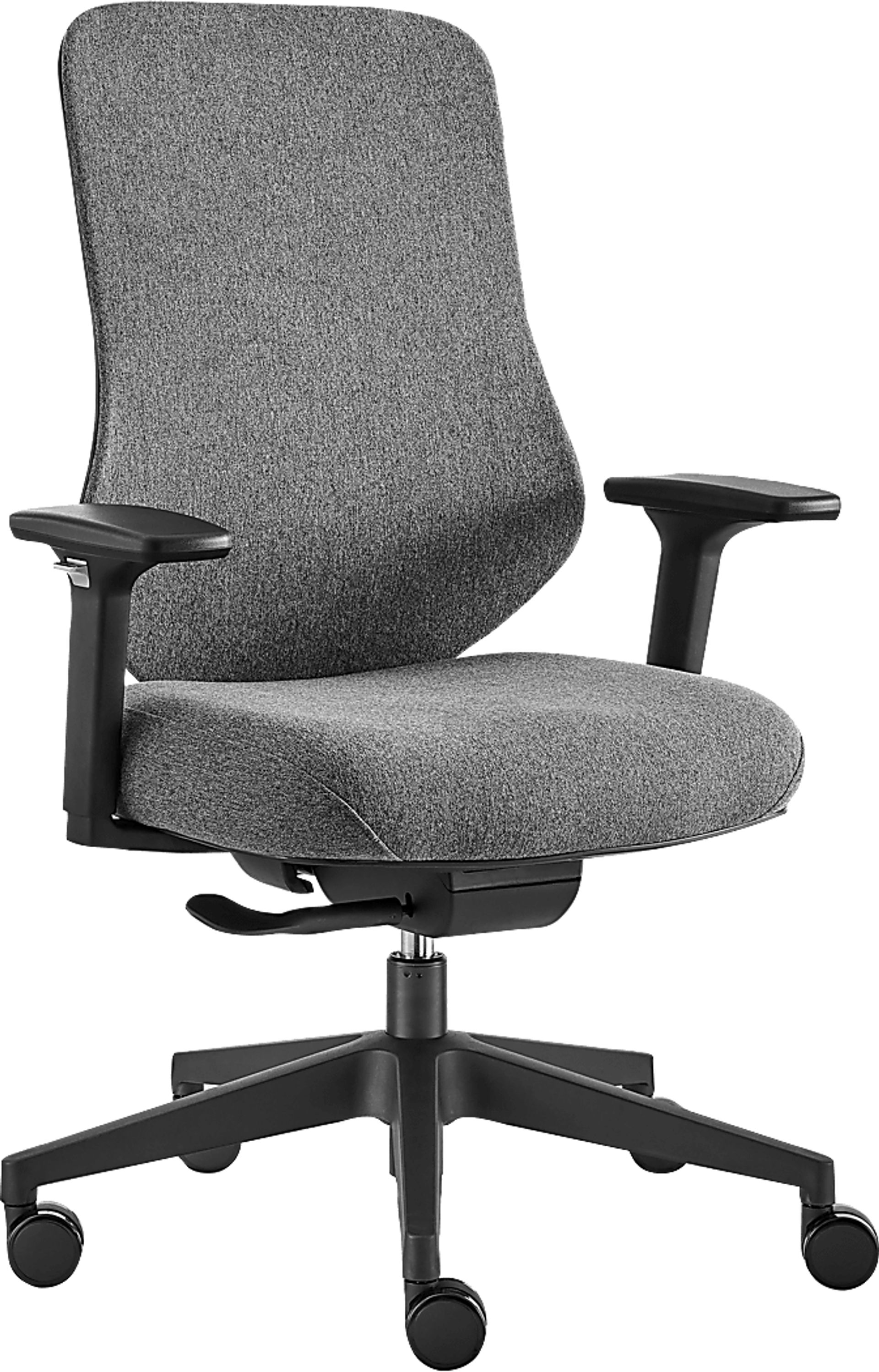 Crowfoot Gray Office Chair - Image 1
