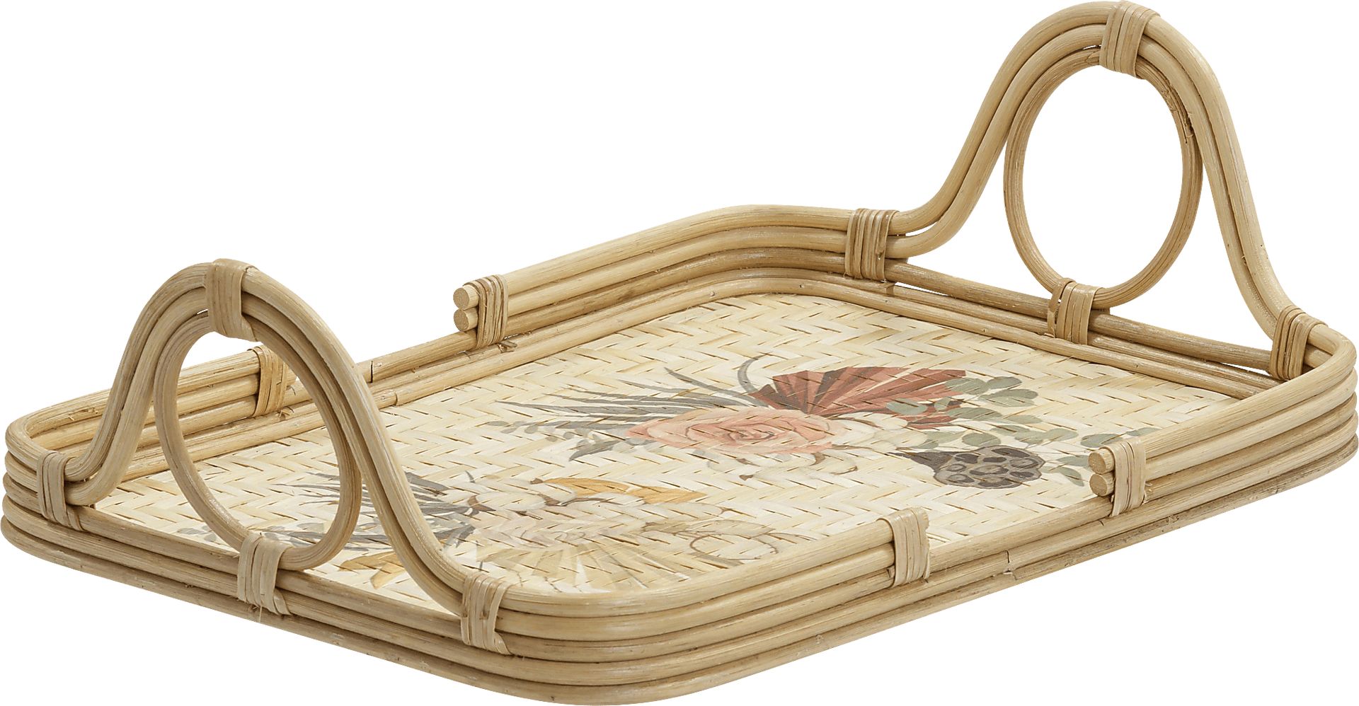 Crowhead Brown Rectangle Tray - Image 1