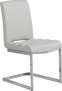 Crown Court Light Gray Side Chair