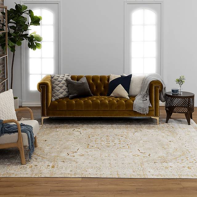 Crown Plaza Cream 5' x 7'6 Rug - Thumbnail - Image 2