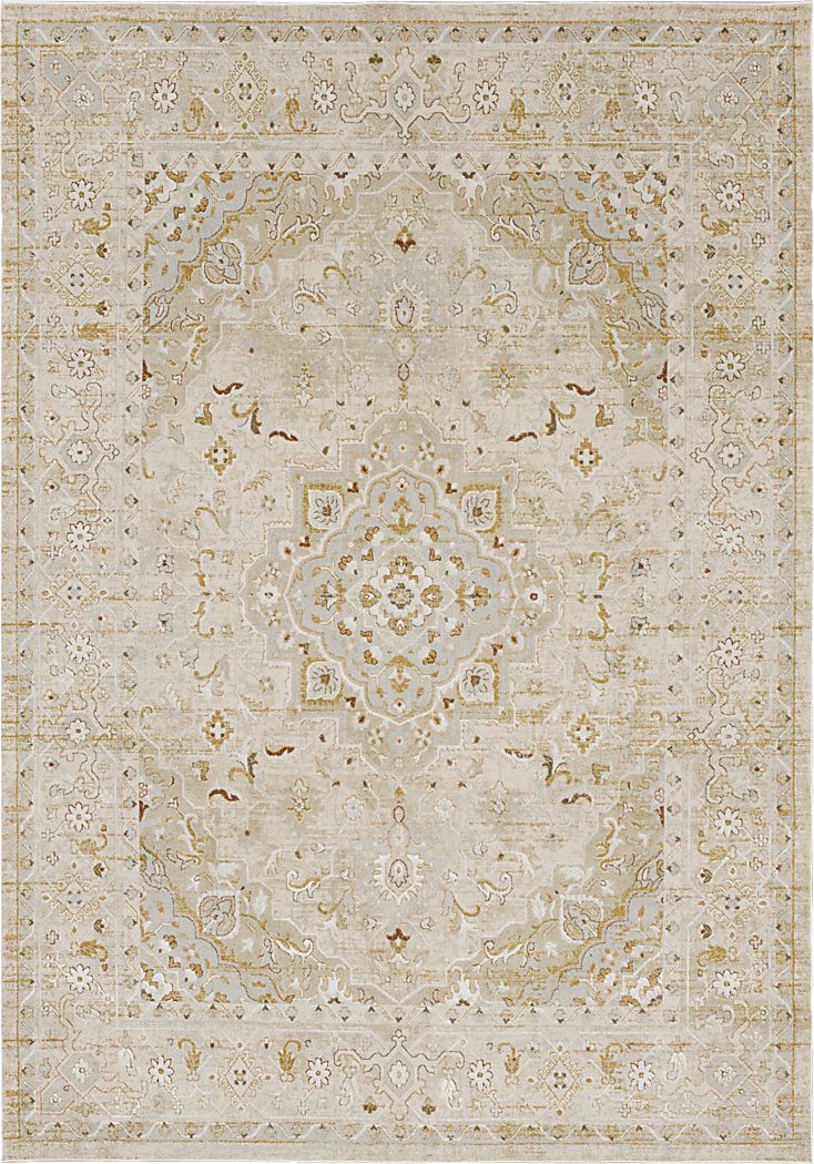 Crown Plaza Cream 6'6 x 9'10 Rug