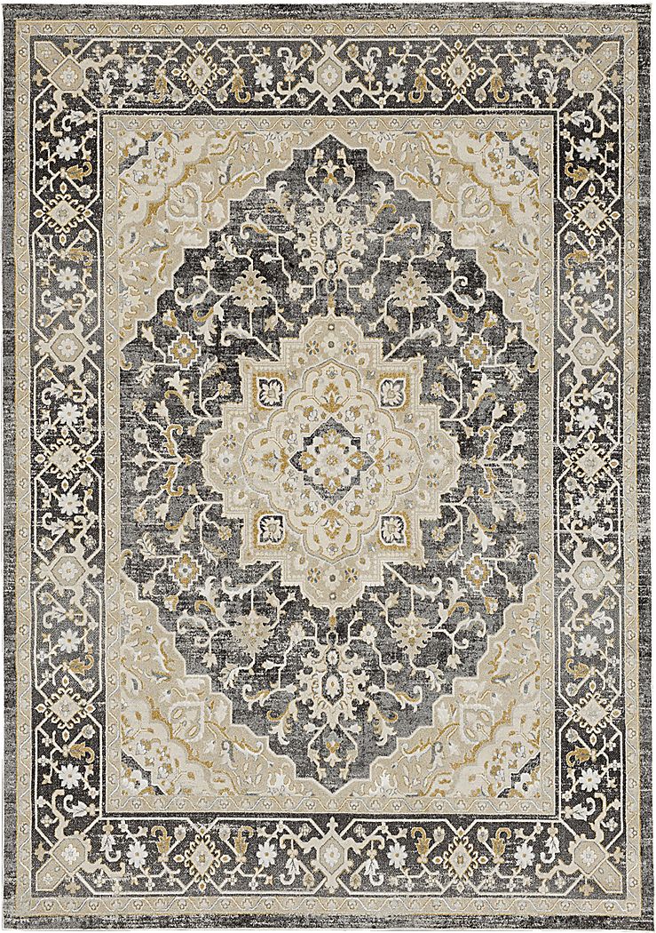 Crown Plaza Gray 5' x 7'6 Rug