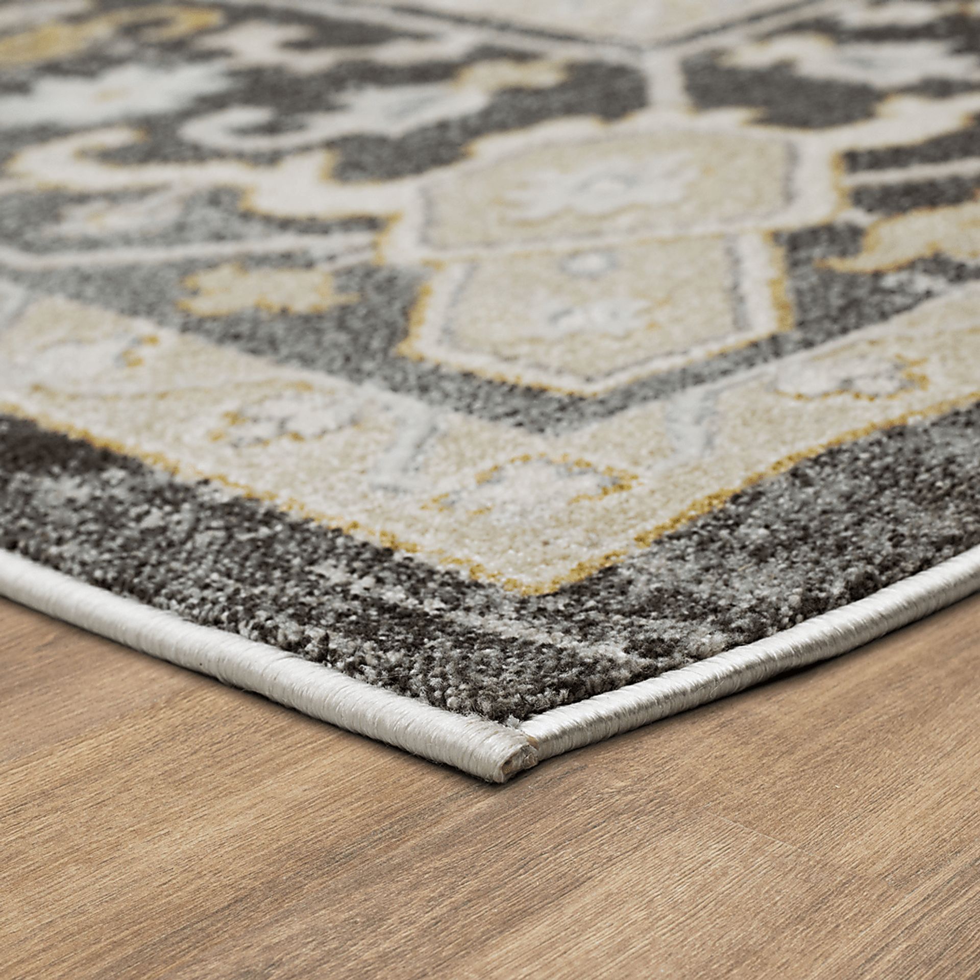 Crown Plaza Gray 6'6 x 9'10 Rug - Image 5