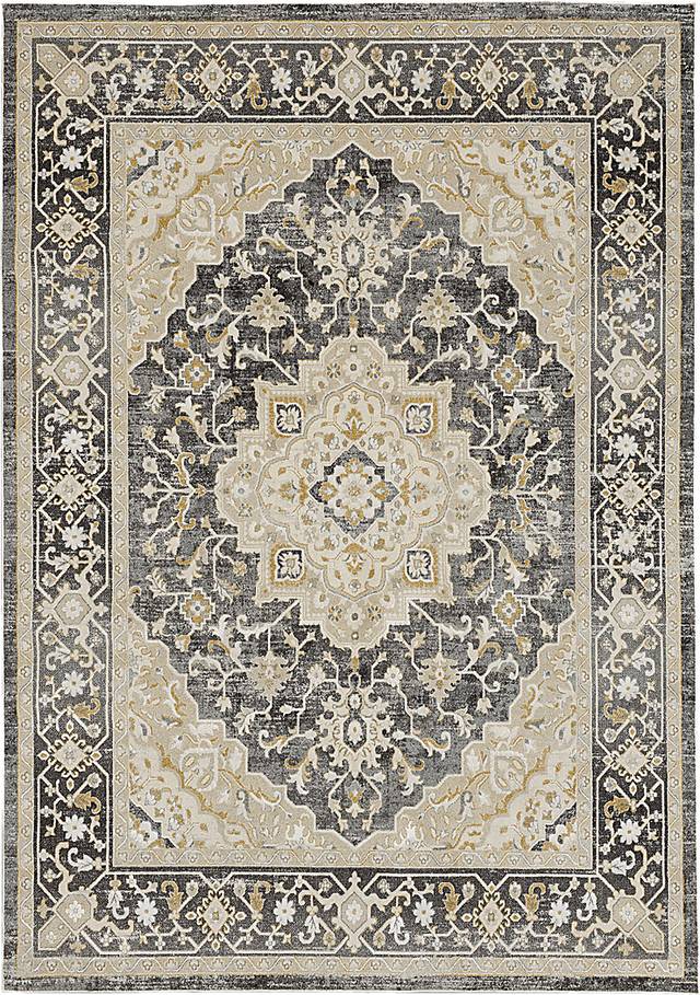 Crown Plaza Gray 6'6 x 9'10 Rug - Thumbnail - Image 1