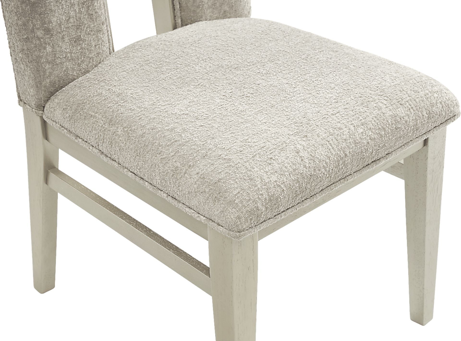 Crown Point 5 Pc Champagne Dining Room with Upholstered Side Chairs - Image 6