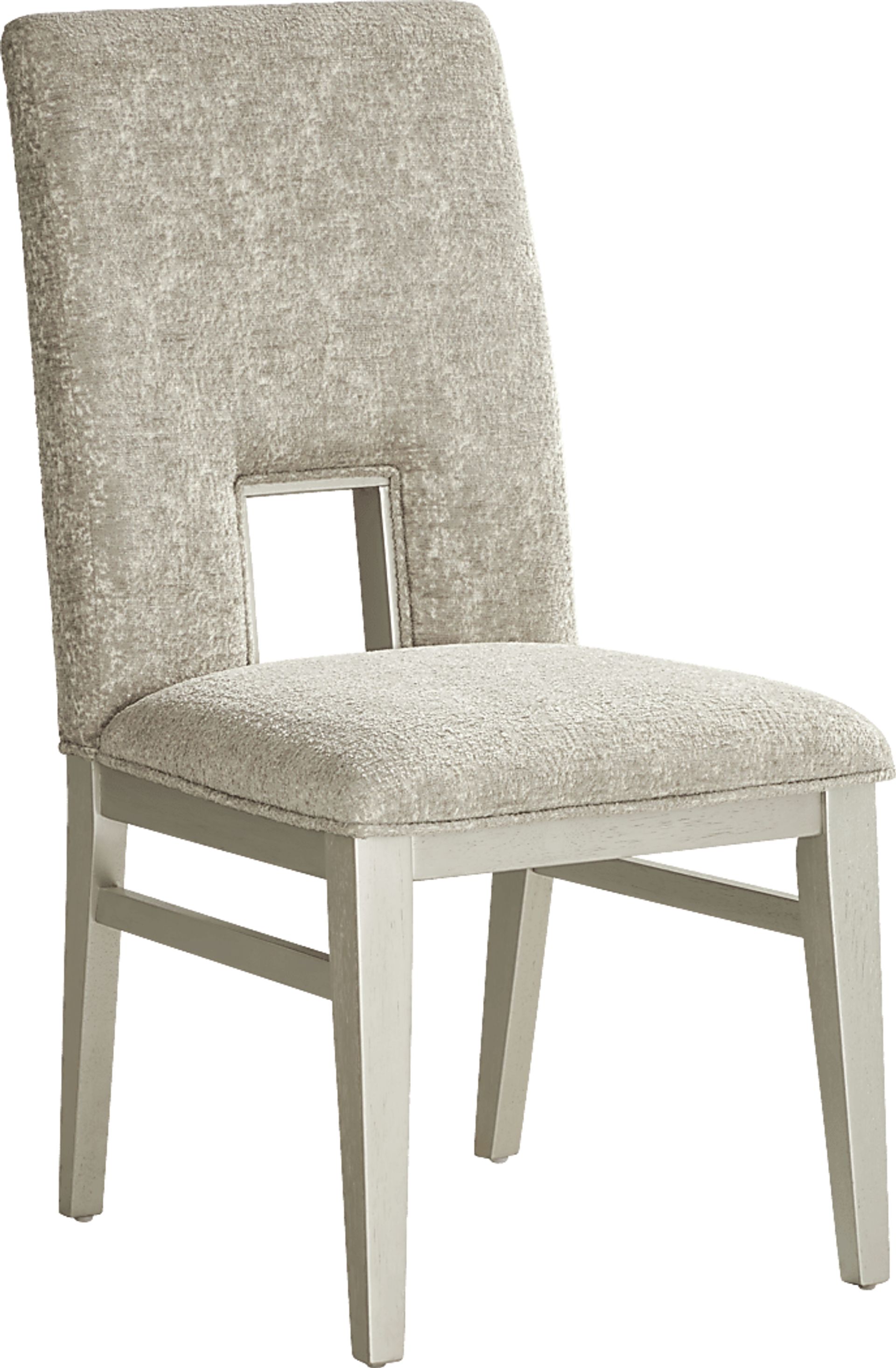 Crown Point 5 Pc Champagne Dining Room with Upholstered Side Chairs - Image 4