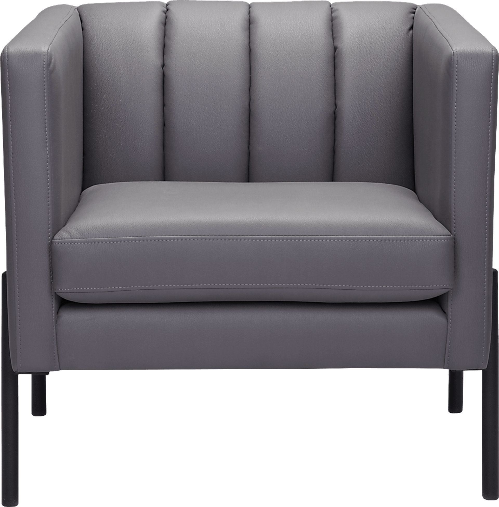 Crowndon Gray Accent Chair - Image 3