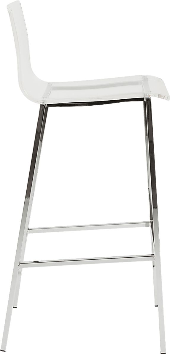 Crownhardt Clear Barstool, Set of 2