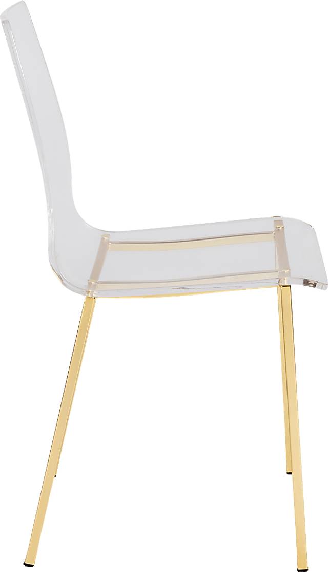 Crownhardt Clear Side Chair, Set of 2 - Thumbnail - Image 4
