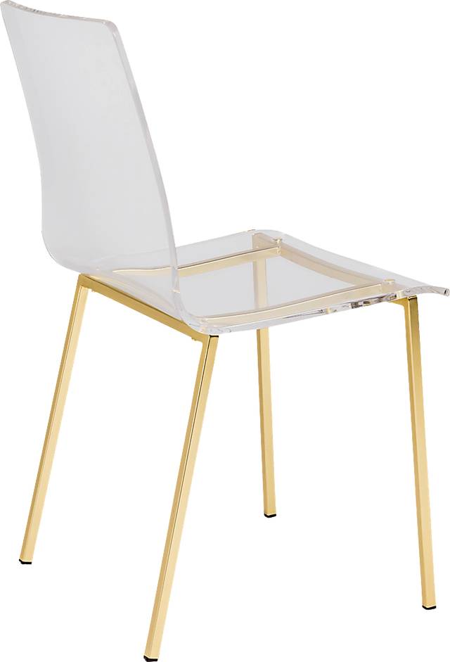 Crownhardt Clear Side Chair, Set of 2 - Thumbnail - Image 5