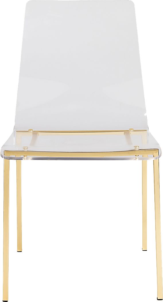 Crownhardt Clear White Dining Chair Rooms to Go