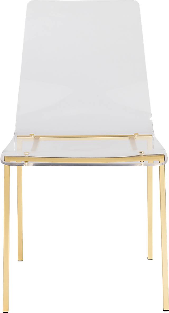 Crownhardt Clear Side Chair, Set of 2 - Thumbnail - Image 1