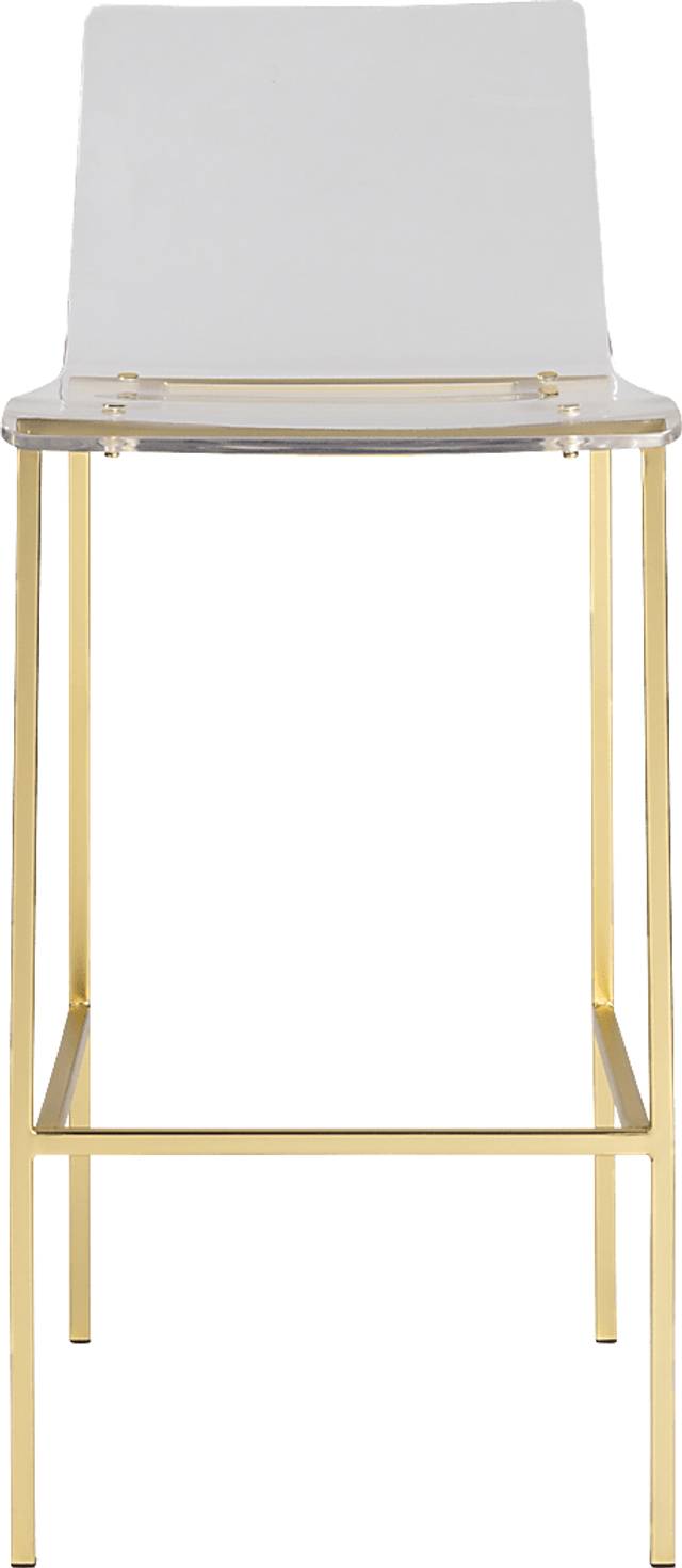 Crownhardt Gold Barstool, Set of 2 - Thumbnail - Image 1