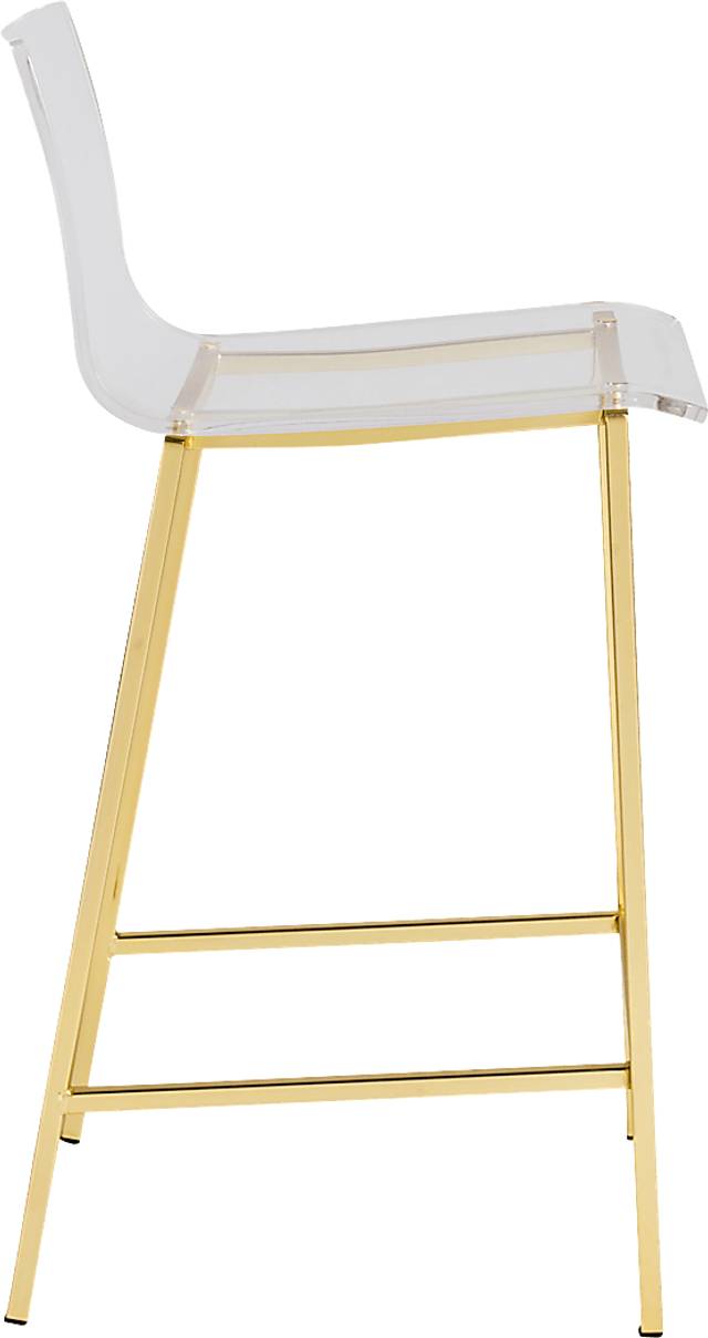 Crownhardt Gold Counter Stool, Set of 2 - Thumbnail - Image 3