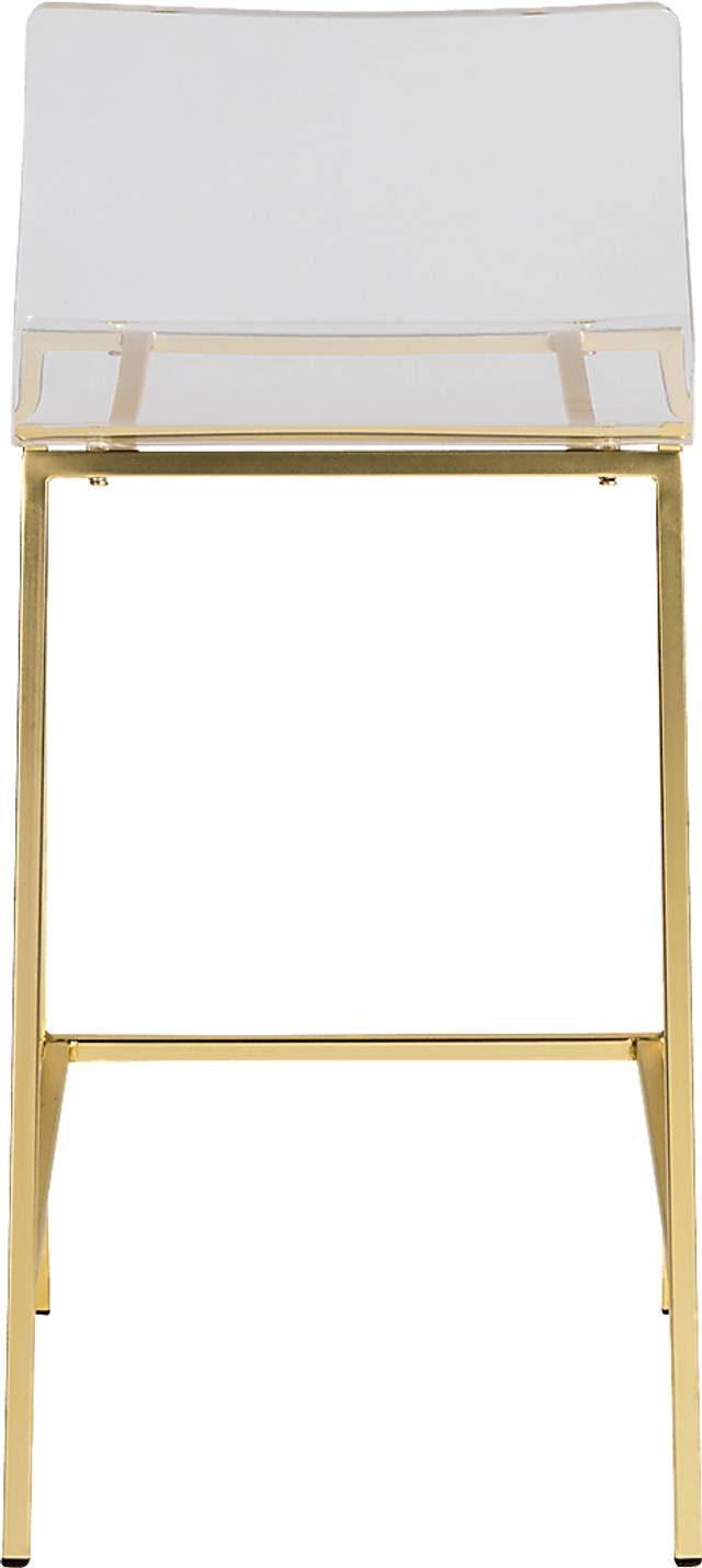 Crownhardt Gold Counter Stool, Set of 2 - Thumbnail - Image 5