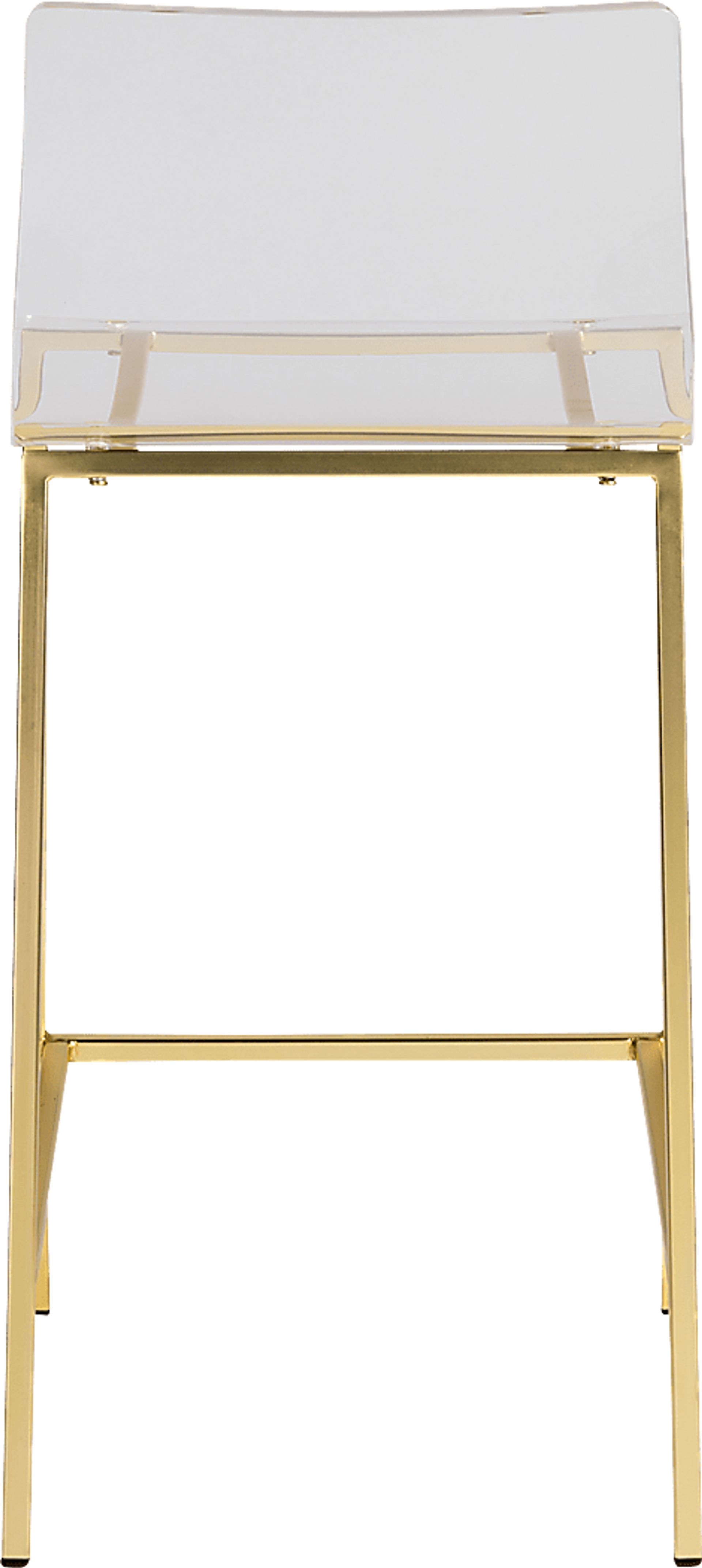 Crownhardt Gold Counter Stool, Set of 2 - Image 5