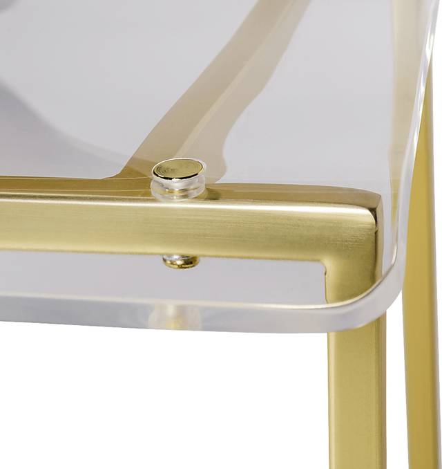Crownhardt Gold Counter Stool, Set of 2 - Thumbnail - Image 6