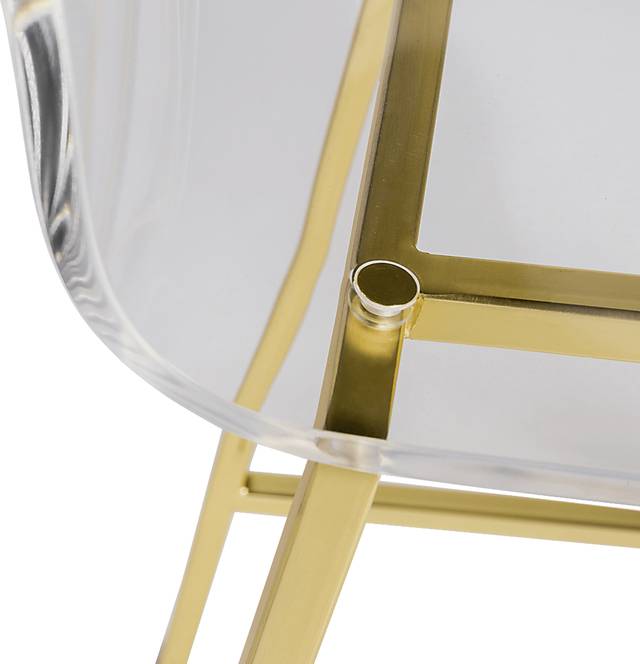 Crownhardt Gold Counter Stool, Set of 2 - Thumbnail - Image 7