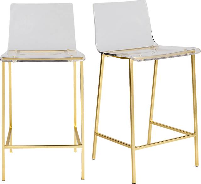 Crownhardt Gold Counter Stool, Set of 2 - Thumbnail - Image 8