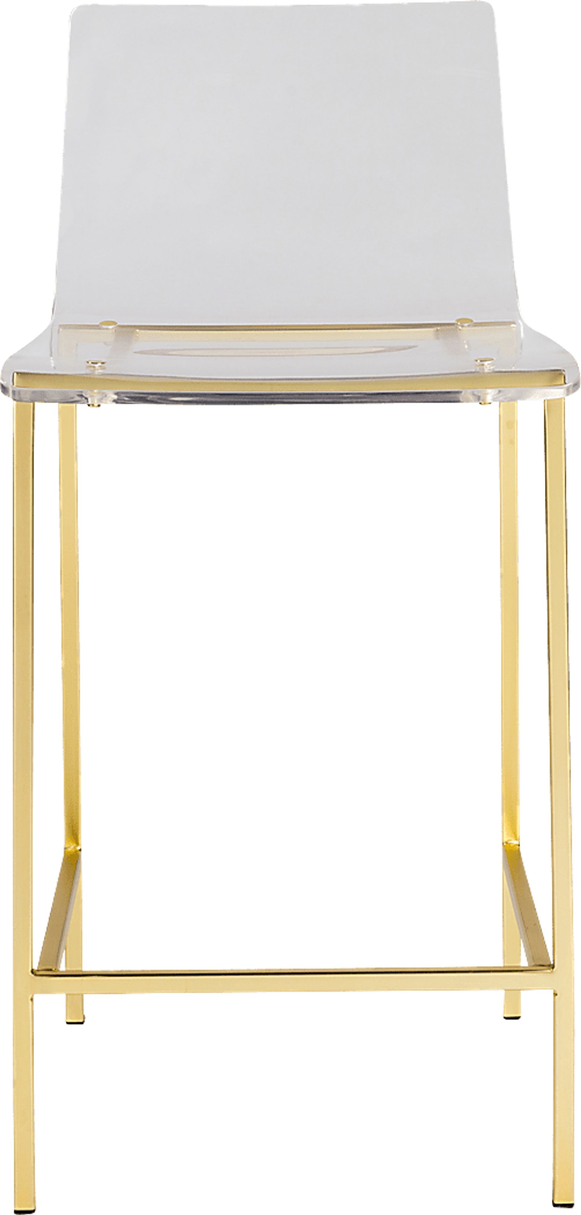 Crownhardt Gold Counter Stool, Set of 2 - Image 1