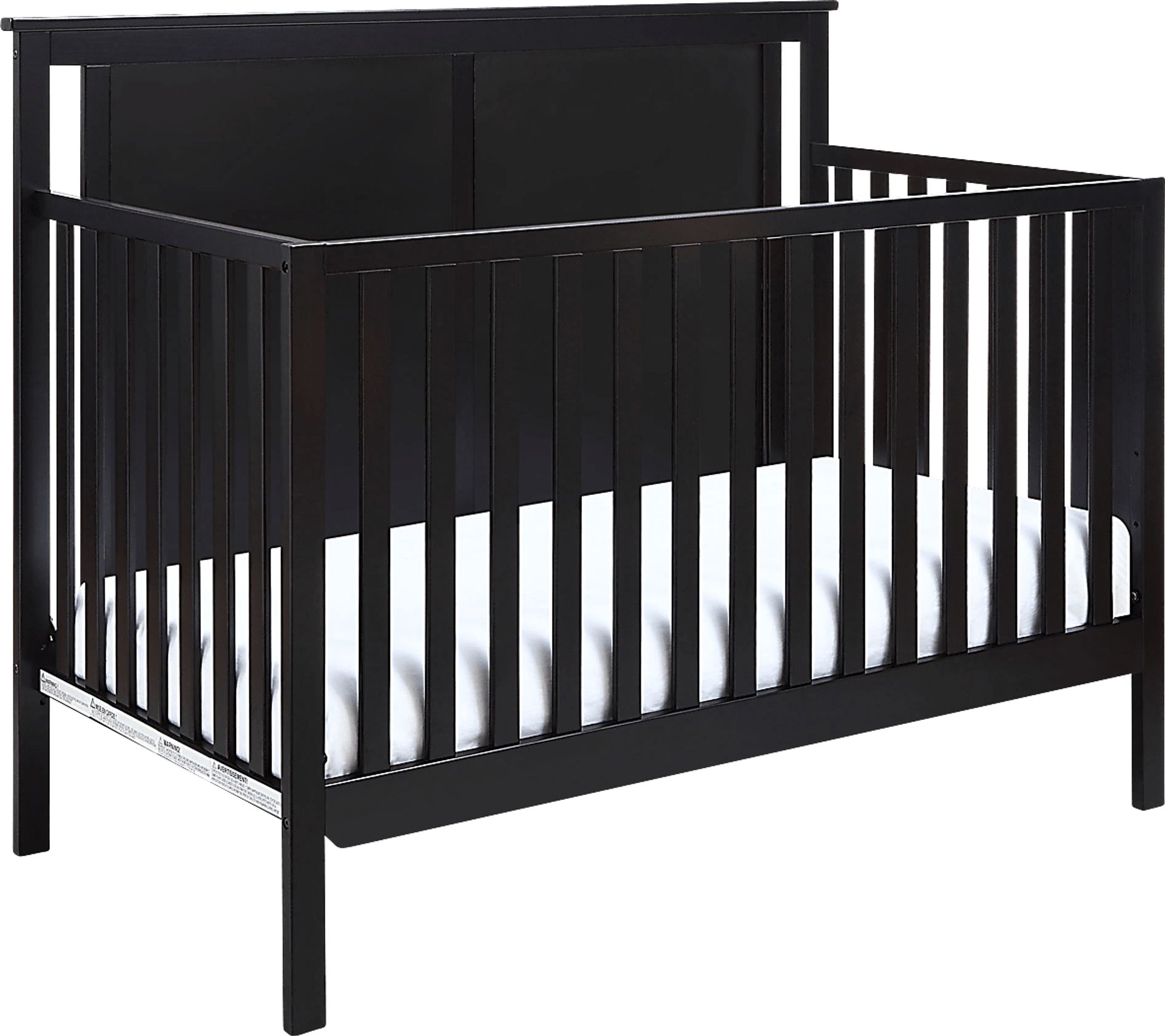 Kids Crownspoint Black Convertible Crib - Image 1