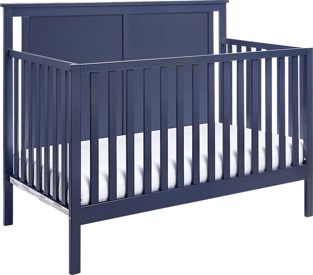 Kids Crownspoint Blue Convertible Crib - Thumbnail - Image 1