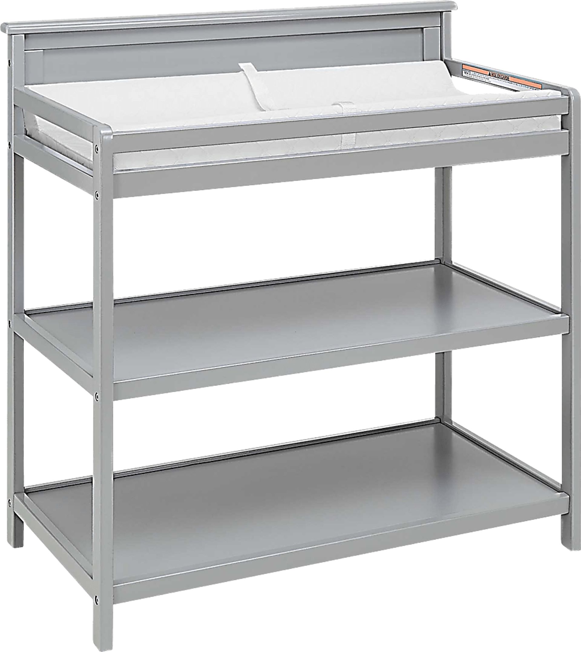 Kids Crownspoint Gray Changing Table - Image 1