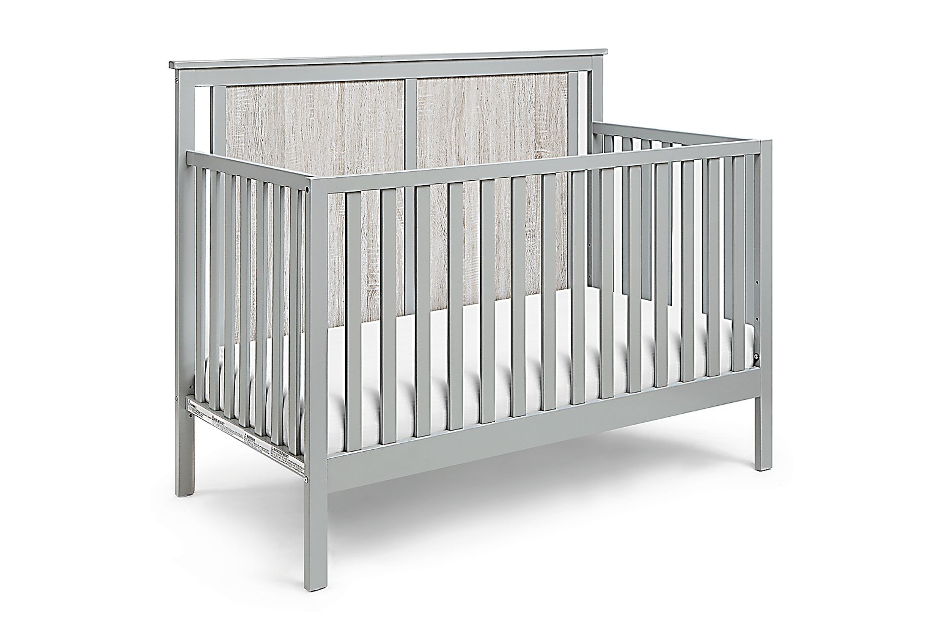 Kids Crownspoint Gray Convertible Crib - Image 2