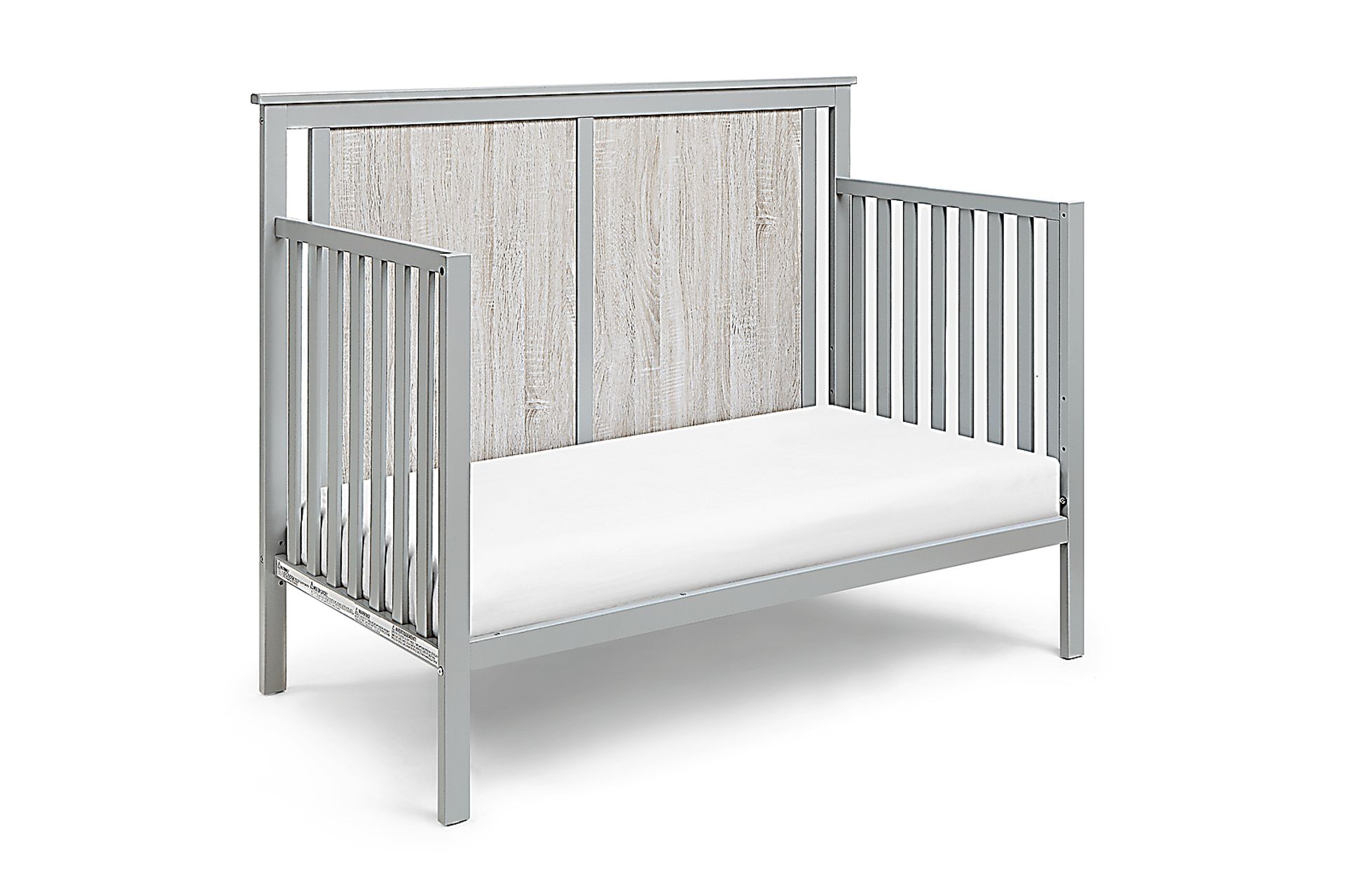 Kids Crownspoint Gray Convertible Crib - Image 3