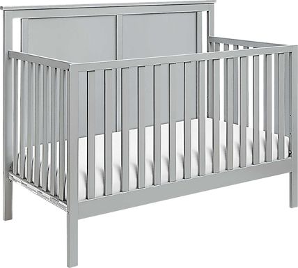 Crownspoint Gray Convertible Crib