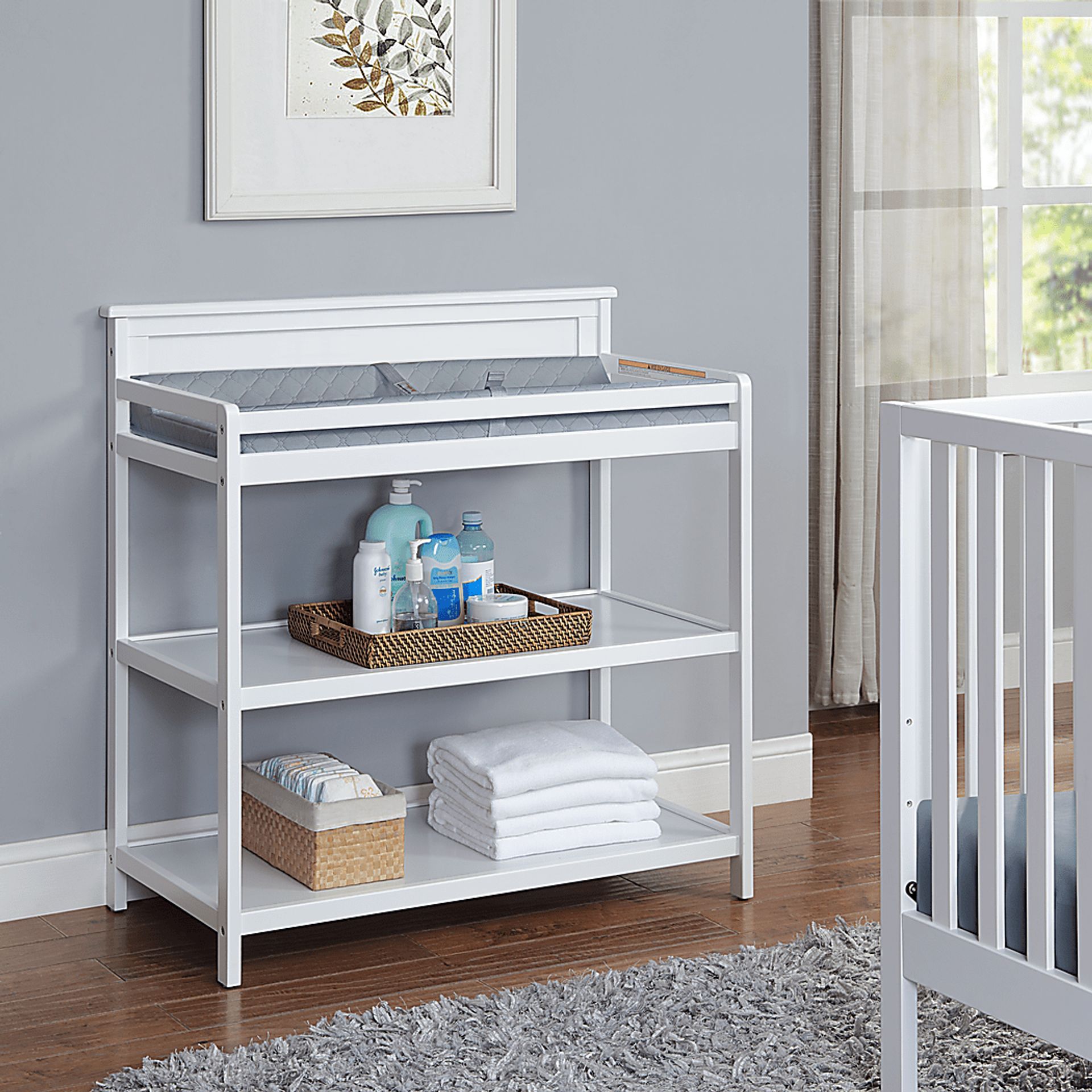Kids Crownspoint White Changing Table - Image 5