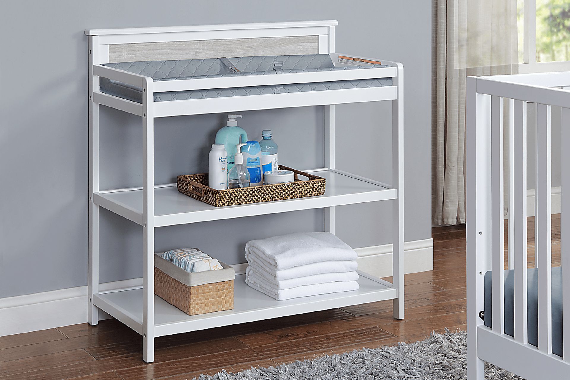 Kids Crownspoint White Changing Table - Image 6