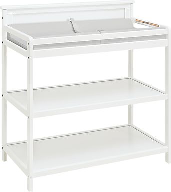 Crownspoint White Changing Table