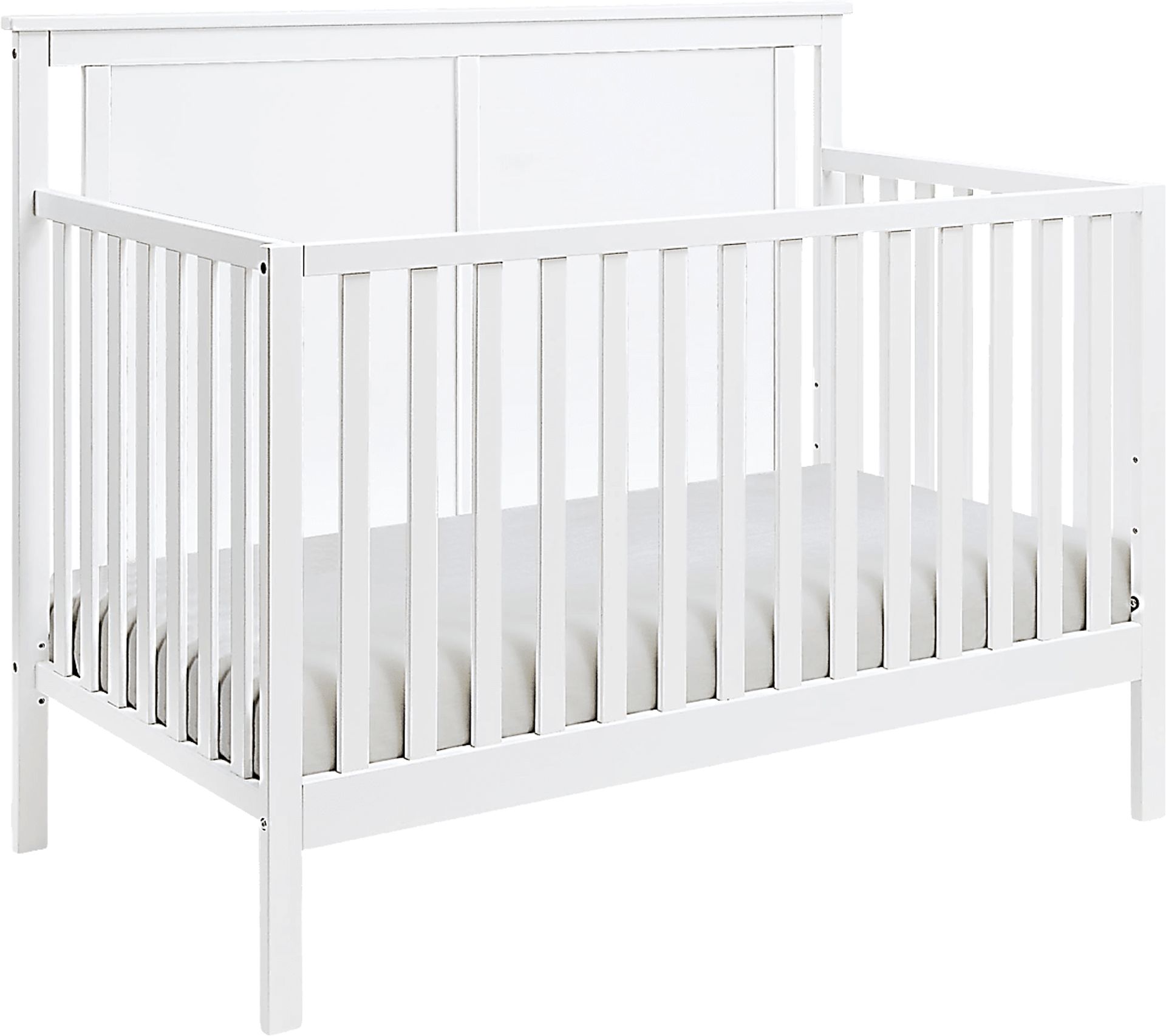 Crownspoint White Convertible Crib - Image 1