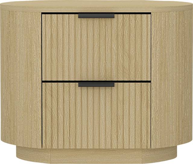 Crowpaw Brown and Black Nightstand - Thumbnail - Image 1