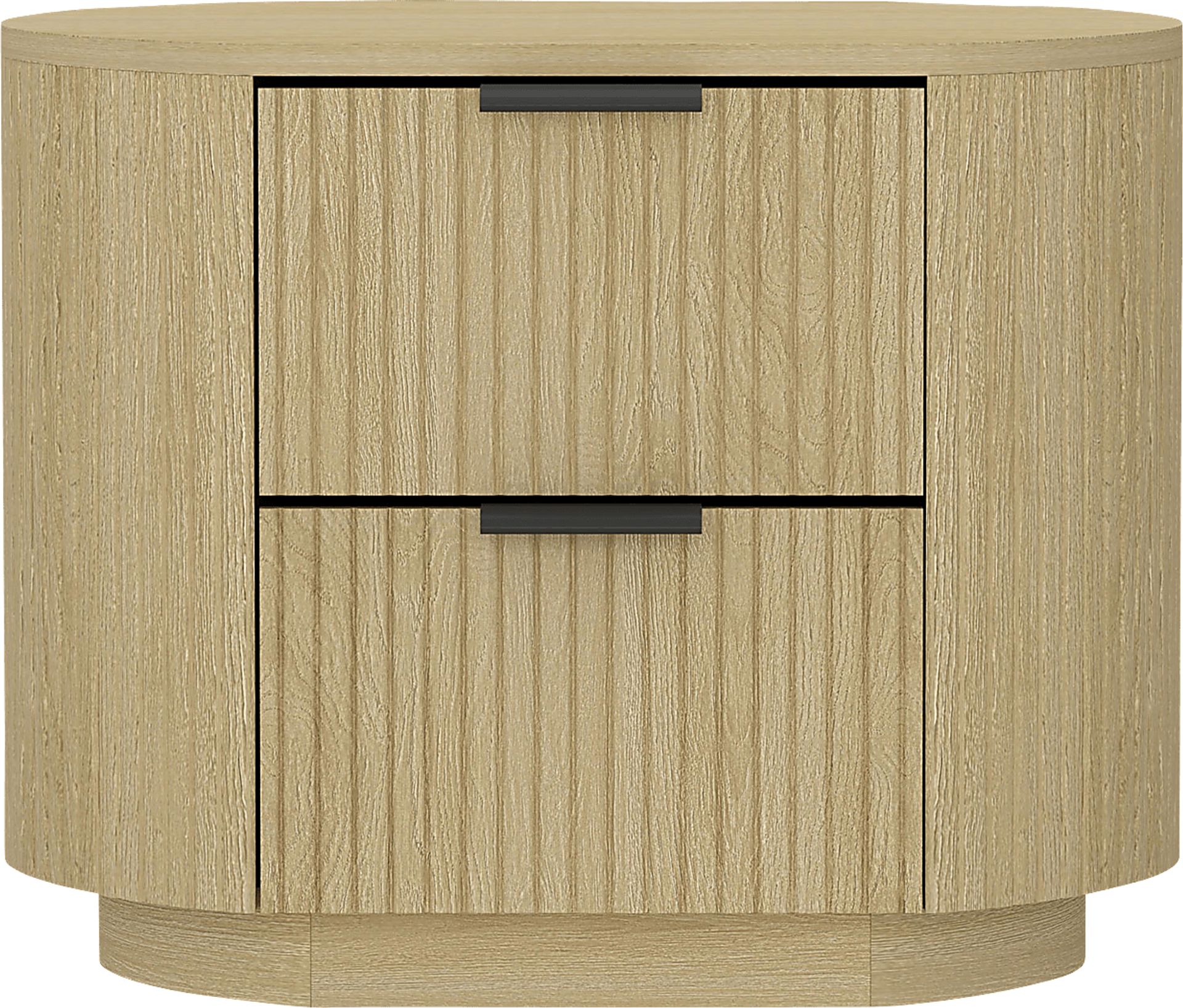 Crowpaw Brown and Black Nightstand - Image 1