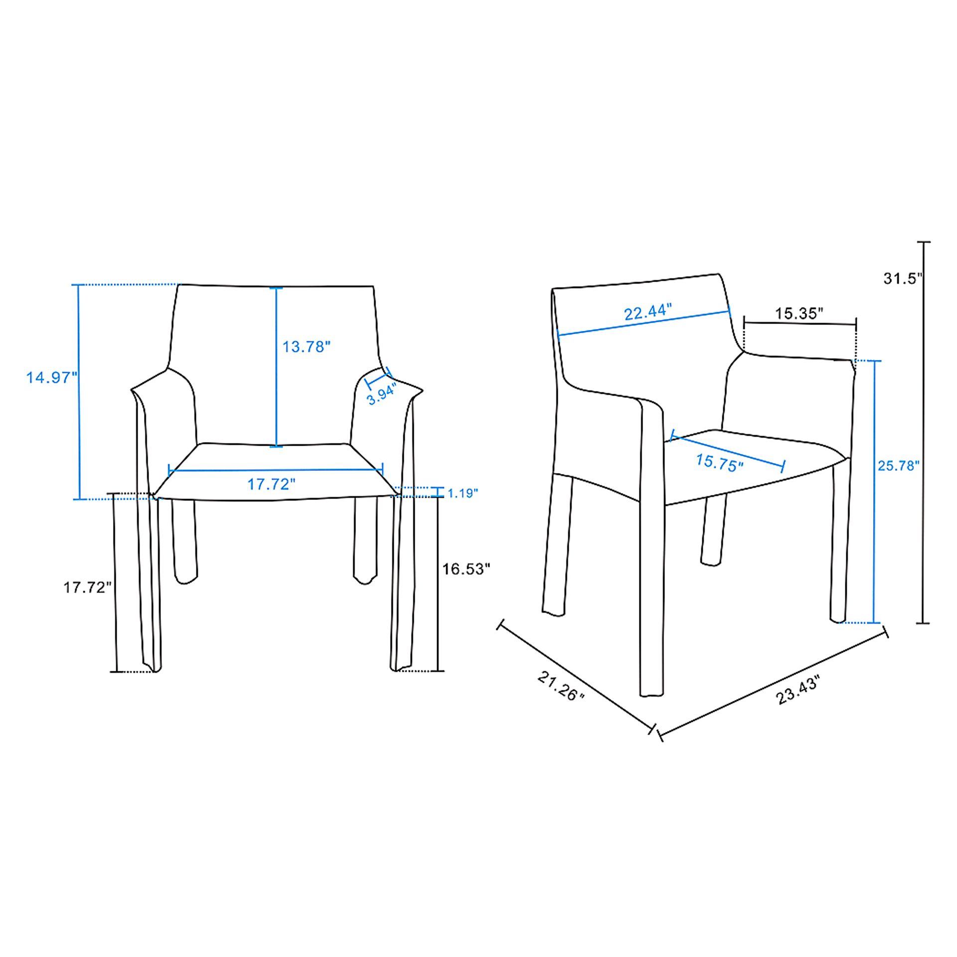 Crowwalk Brown Arm Chair - Image 6