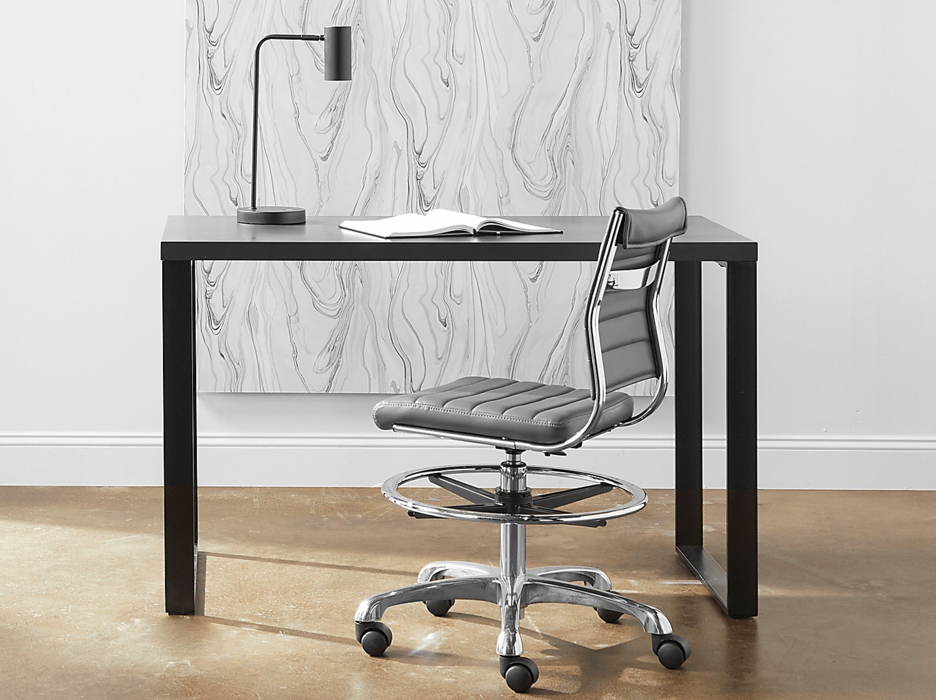 Croyle Gray Office Chair - Image 2