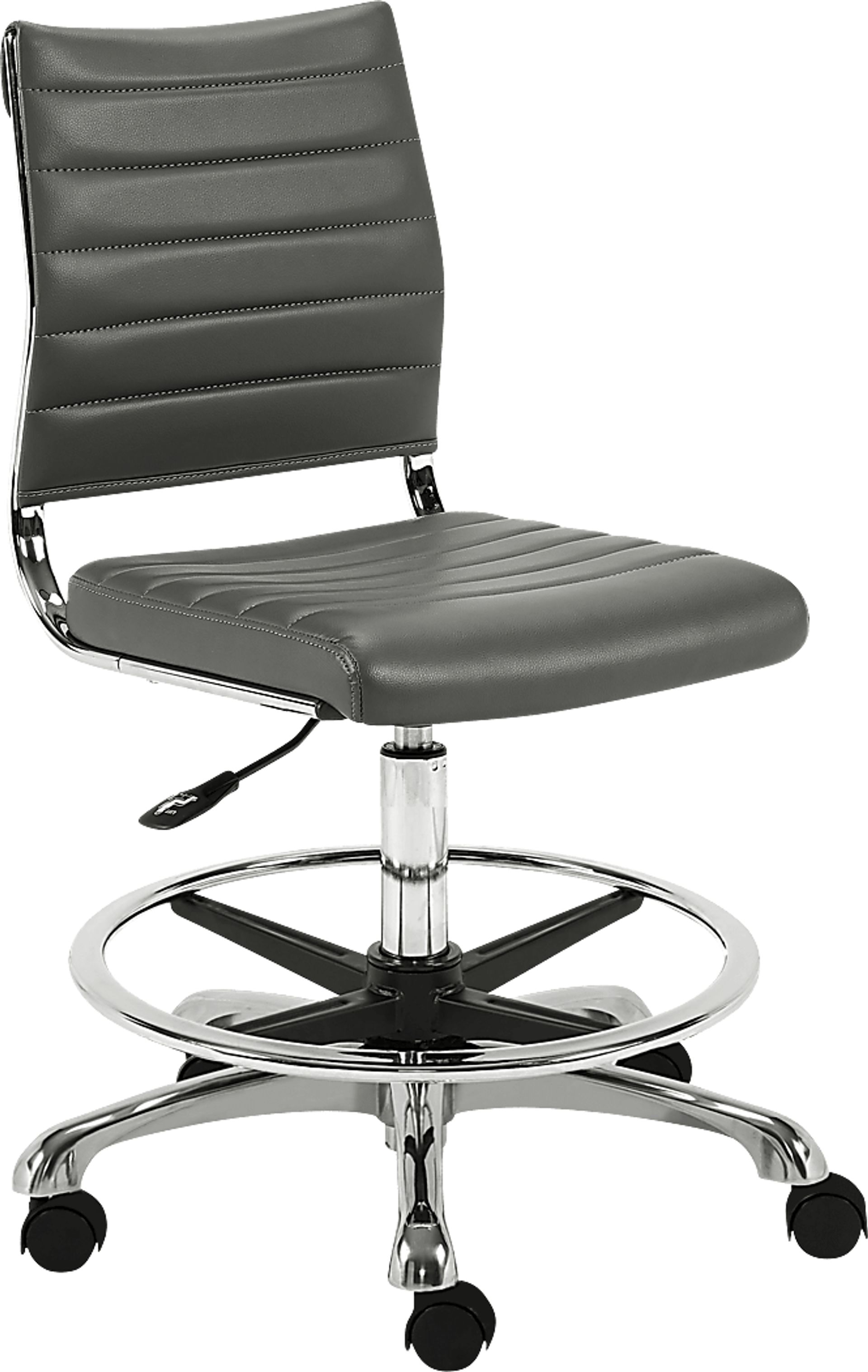 Croyle Gray Office Chair - Image 3