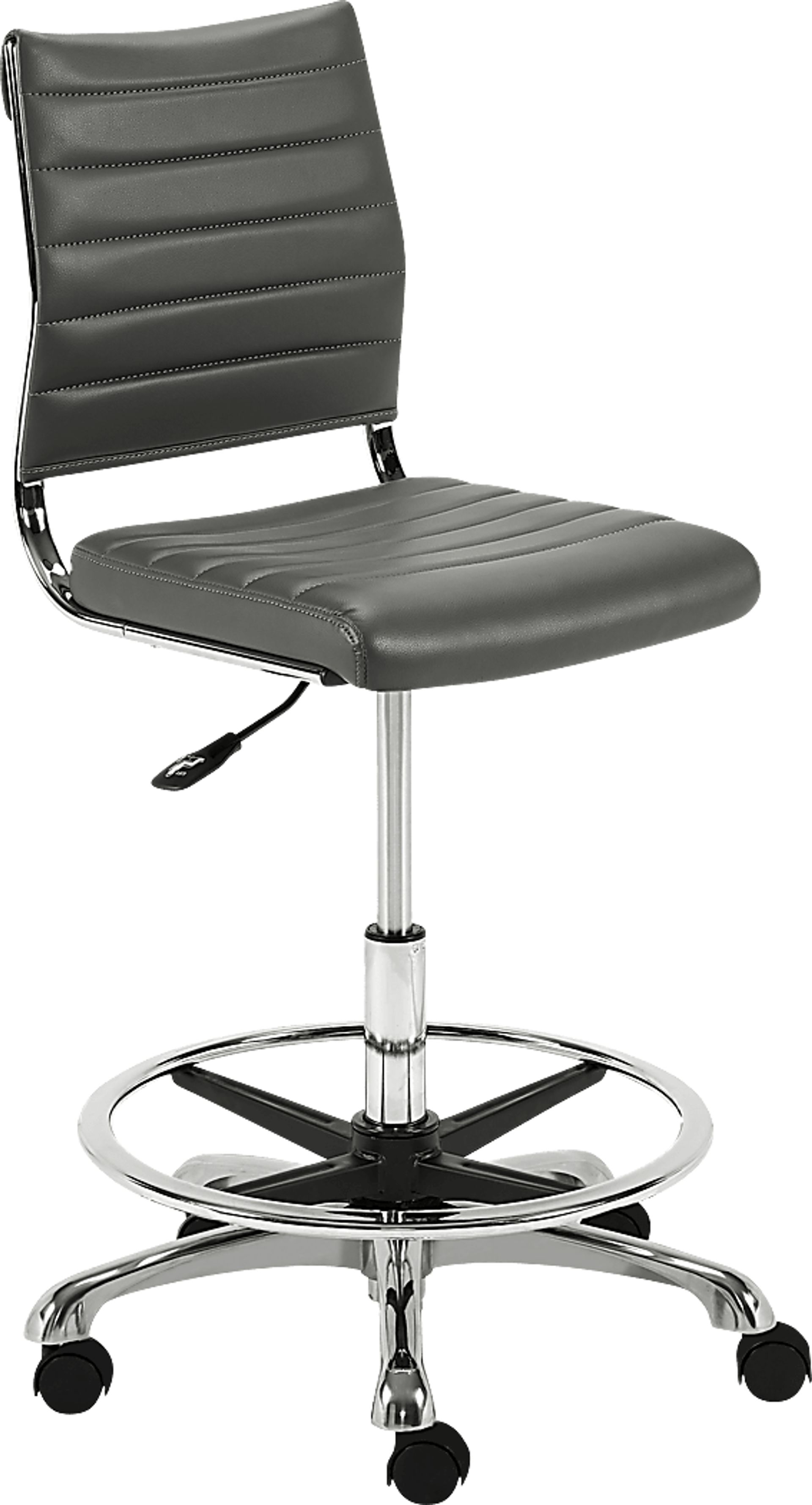 Croyle Gray Office Chair - Image 4