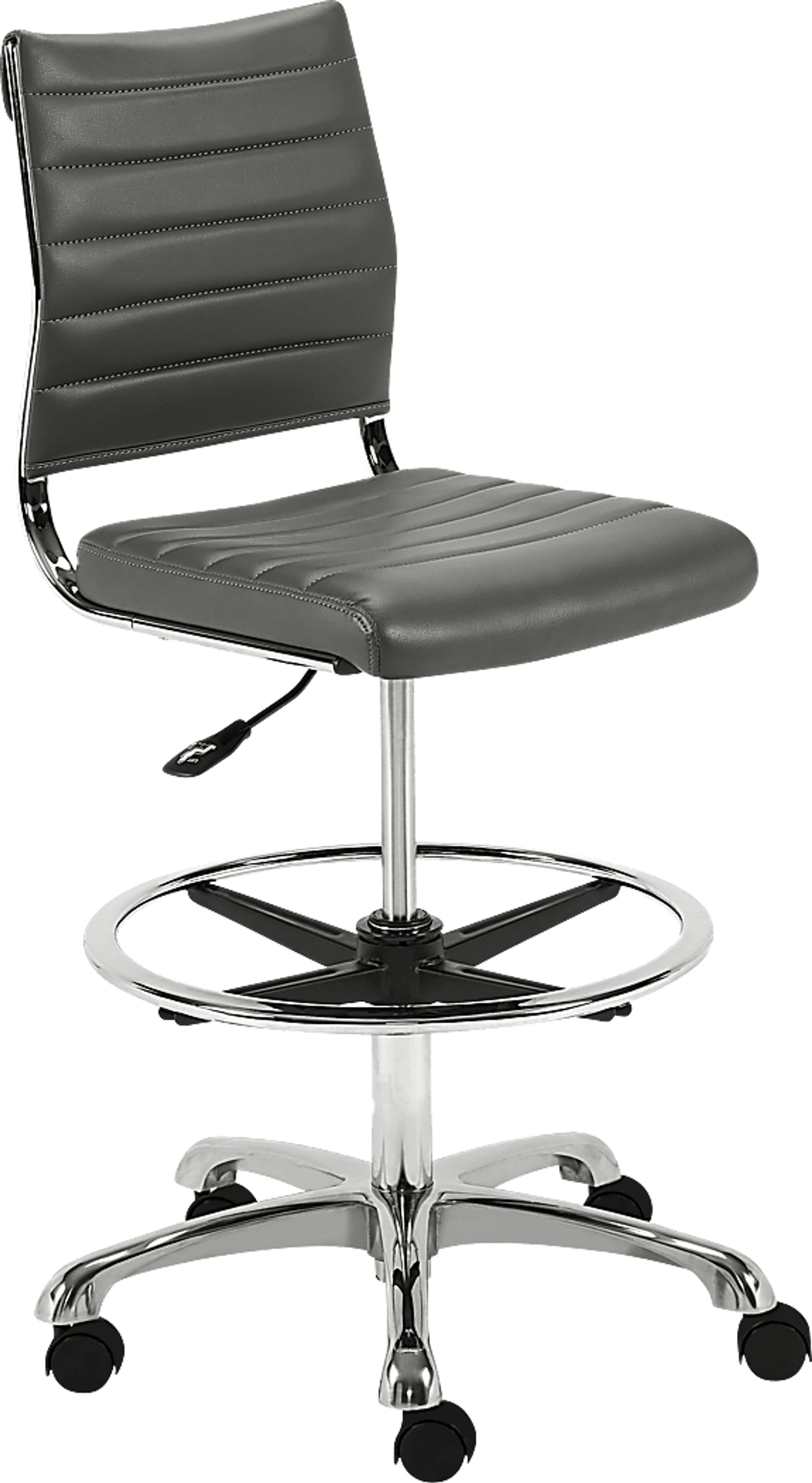 Croyle Gray Office Chair - Image 5
