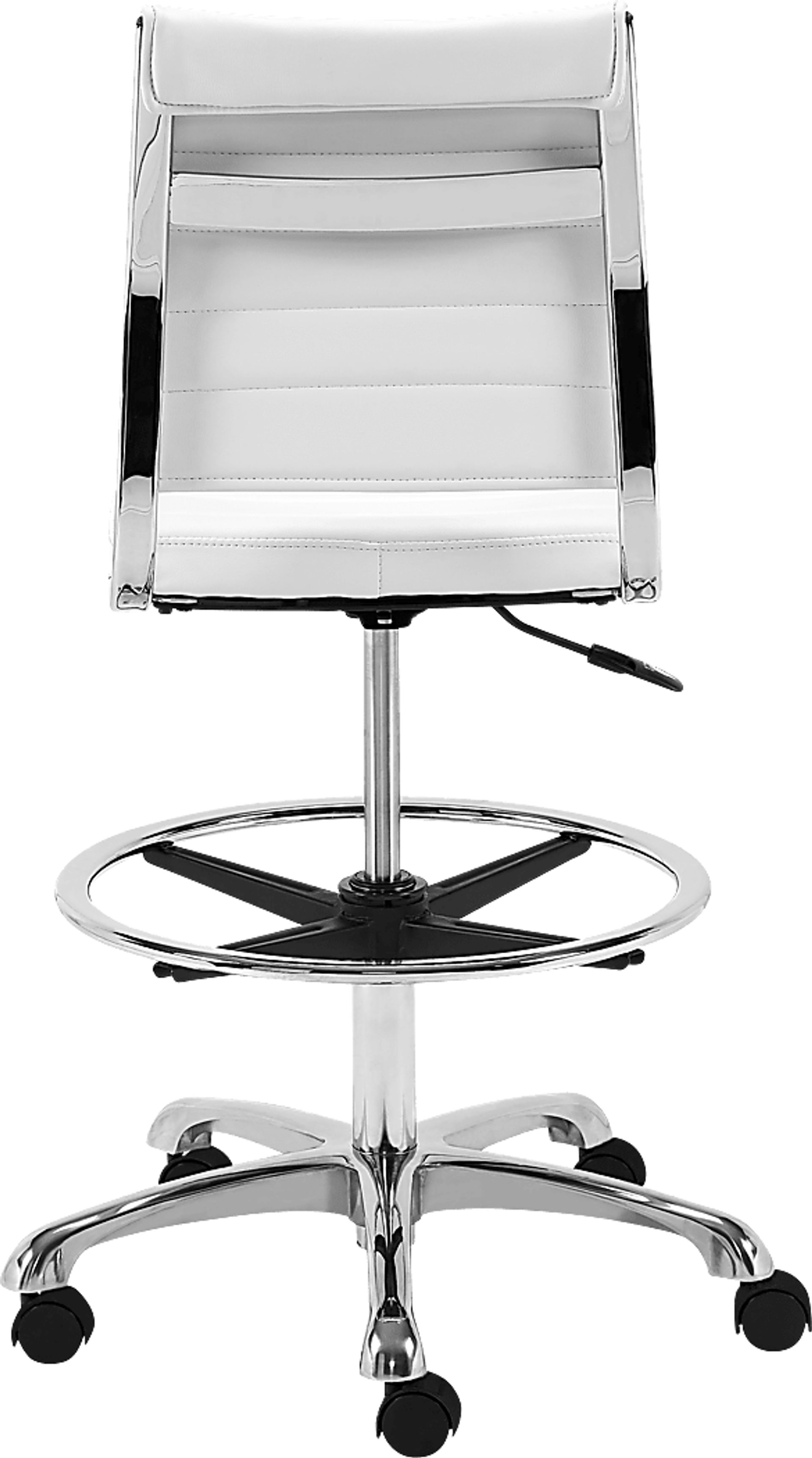 Croyle White Office Chair - Image 6