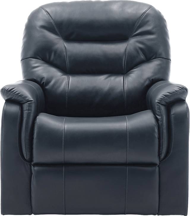 Crozart Blue Power Recliner - Thumbnail - Image 2