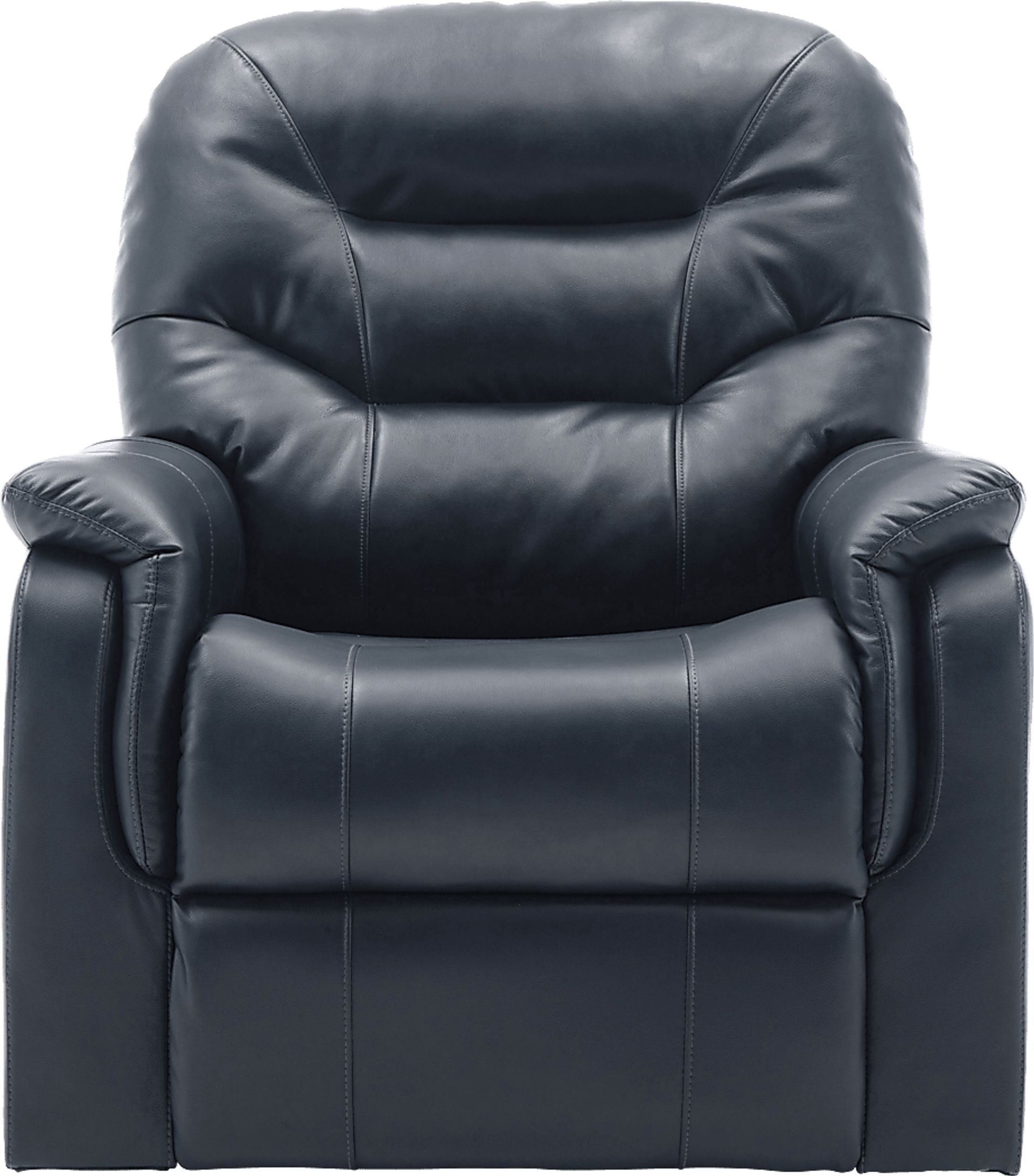 Crozart Blue Power Recliner - Image 2