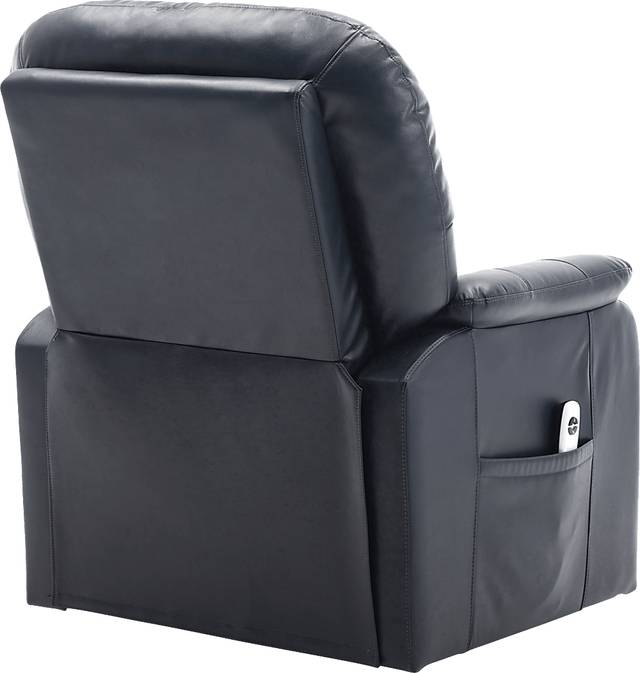 Crozart Blue Power Recliner - Thumbnail - Image 3