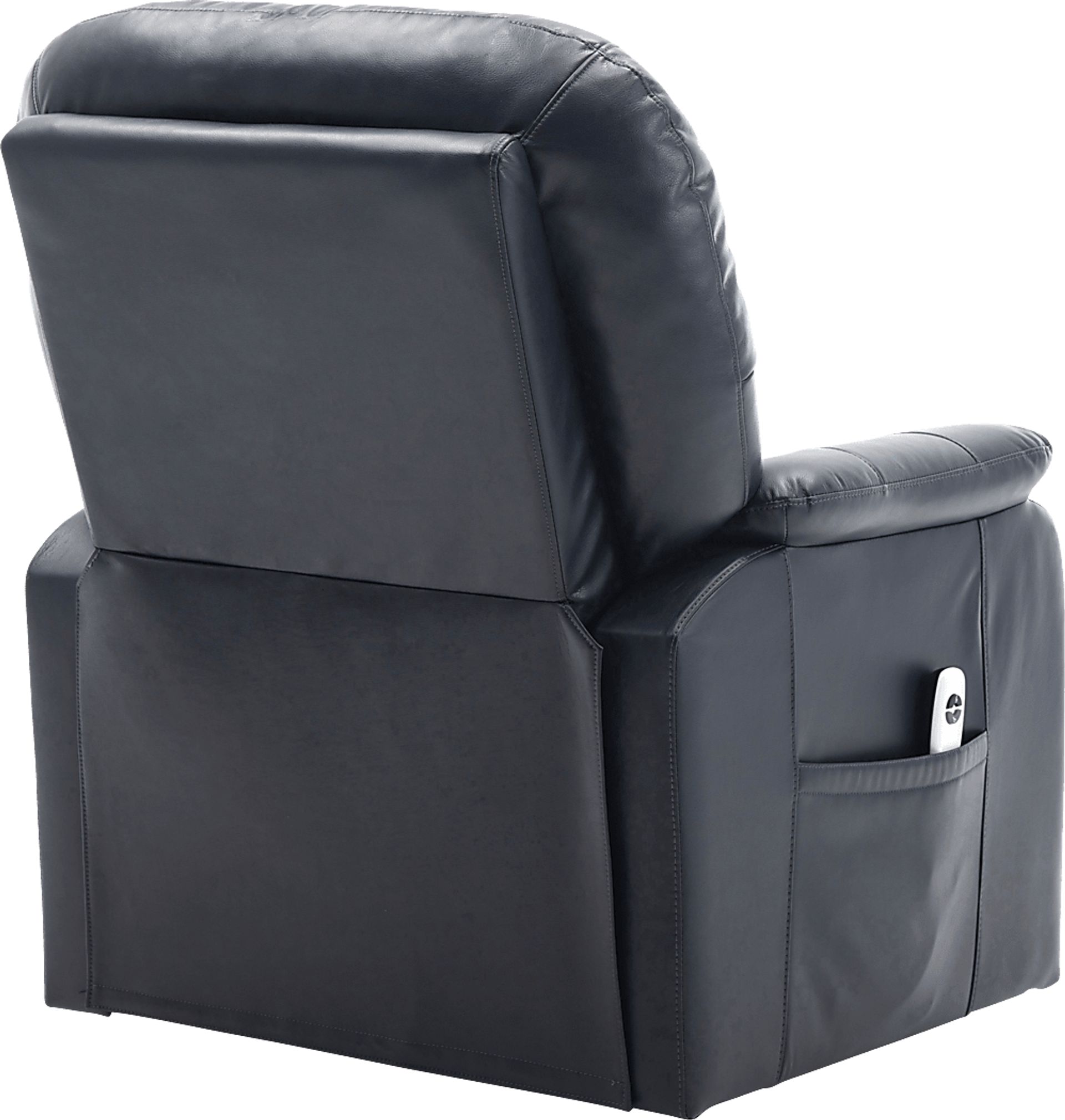 Crozart Blue Power Recliner - Image 3