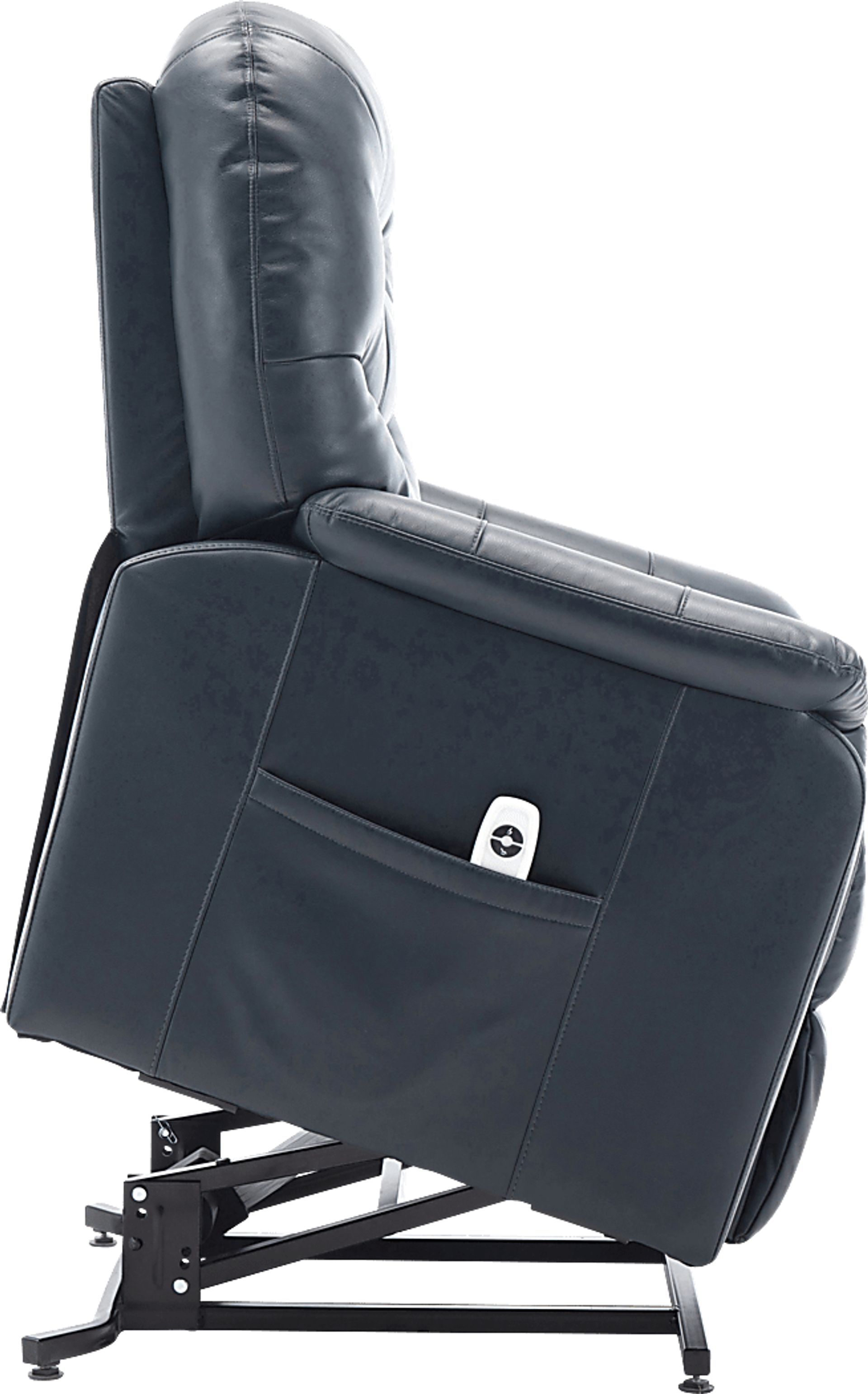 Crozart Blue Power Recliner - Image 5
