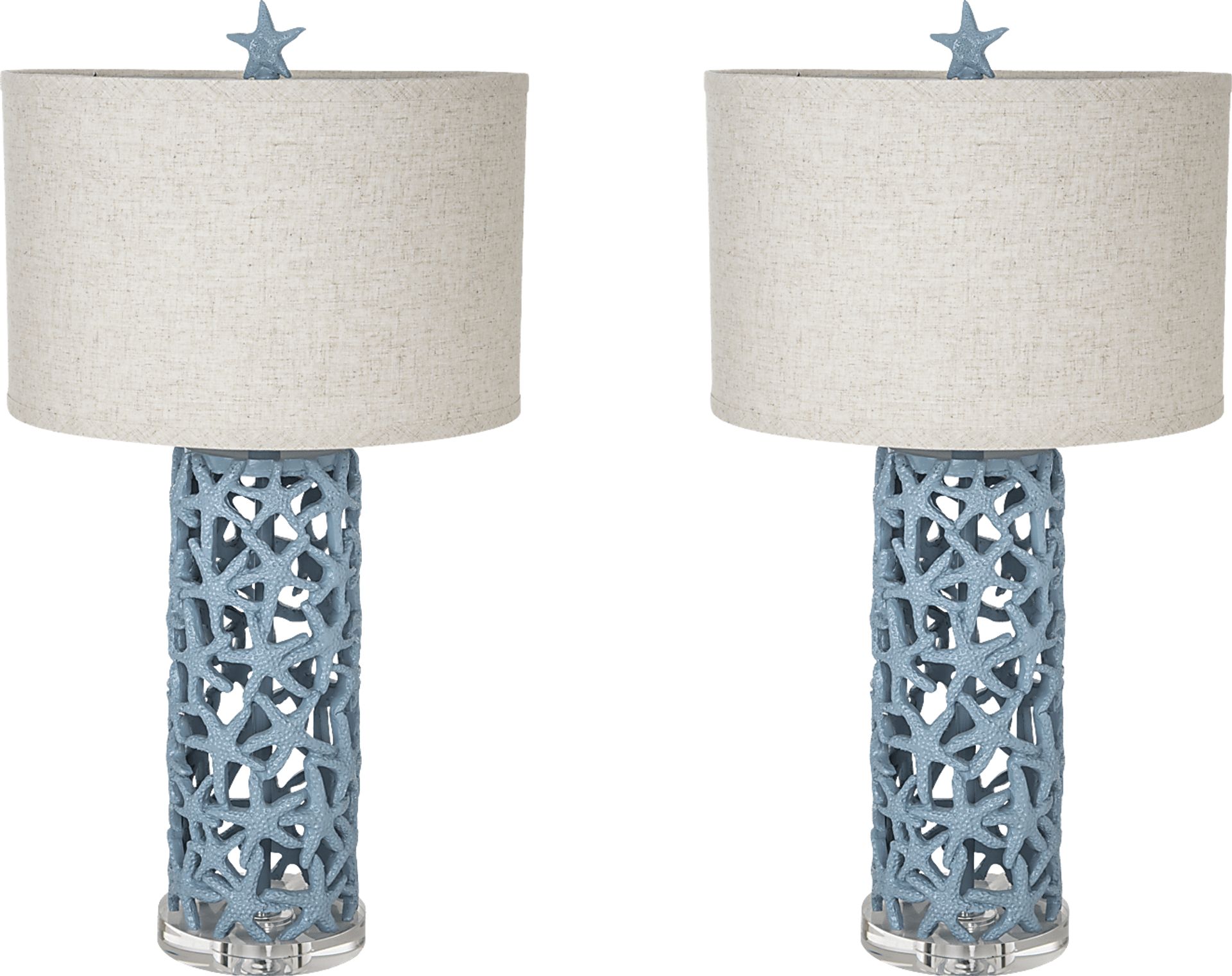 Cruiser Gate Turquoise Lamp Set of 2 - Image 1