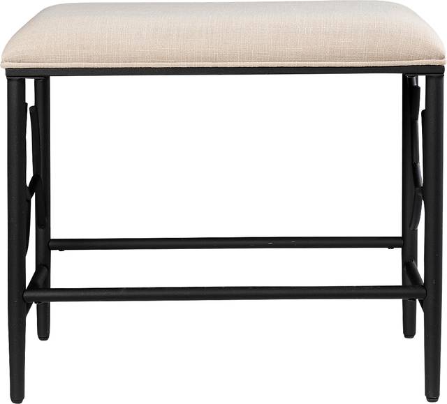 Crumhorn White Accent Bench - Thumbnail - Image 2
