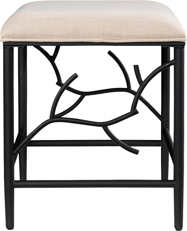 Crumhorn White Accent Bench - Thumbnail - Image 3